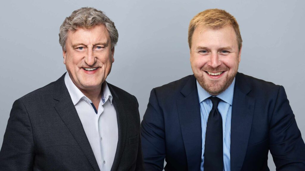 Portrait Dr. Moritz Bellingen und Markus Staudt